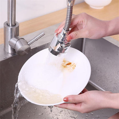 Flexible Kitchen Faucet Extender with 2/3 Modes