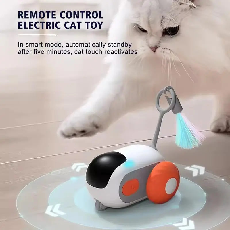 Interactive Smart Sensor Cat Toy with Remote Control