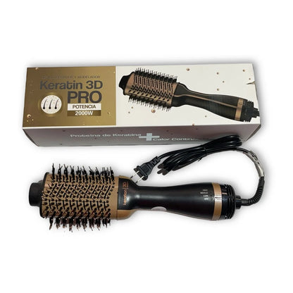 KERATIN Hair Dryer Brush GODX-01