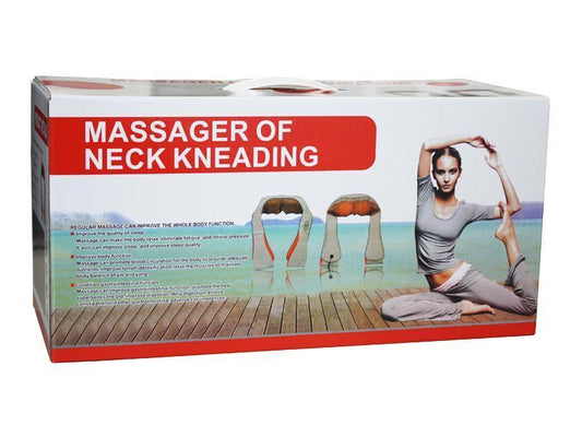 Massager of neck kneading with heating function